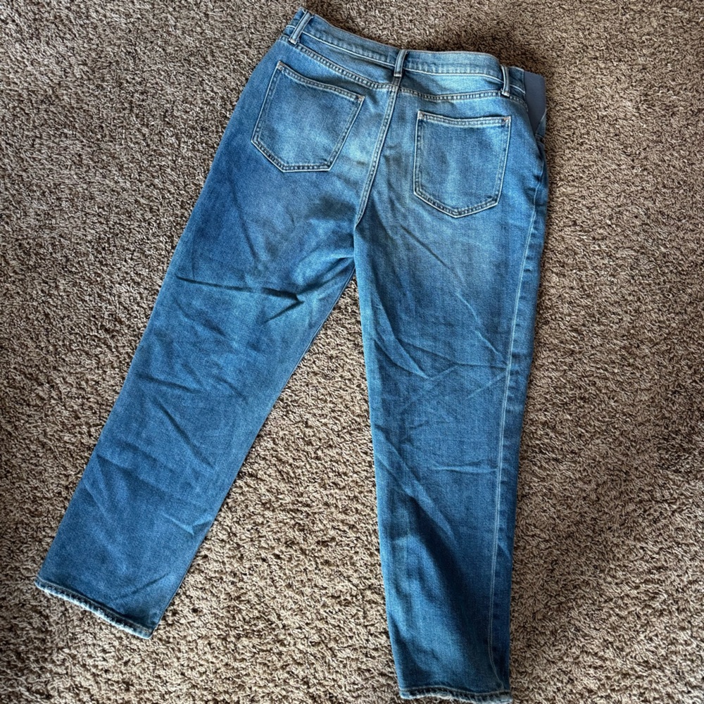 HATCH The Crop Maternity Jean Light Wash Size 30 - Picture 9 of 10